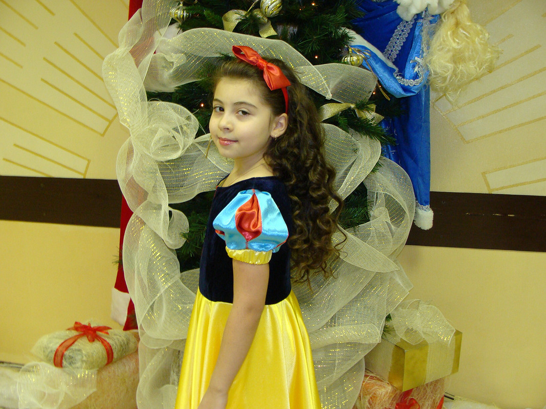 Выкройка новогоднего платья для девочки