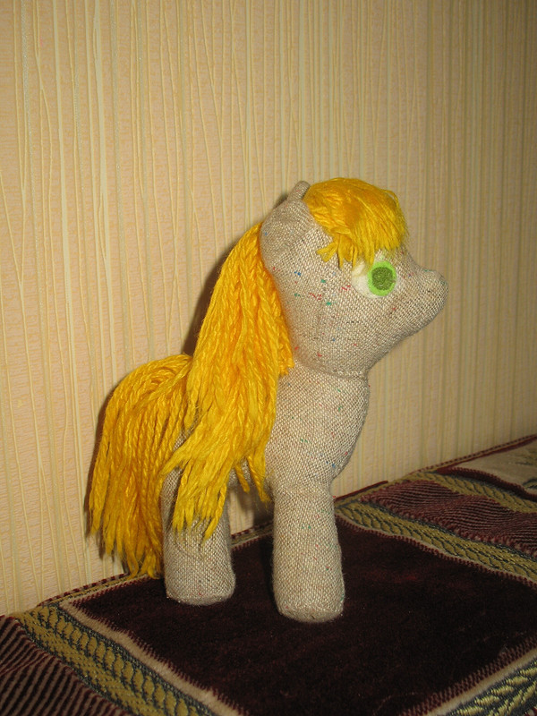 Текстильная игрушка лошадка от Тамиша