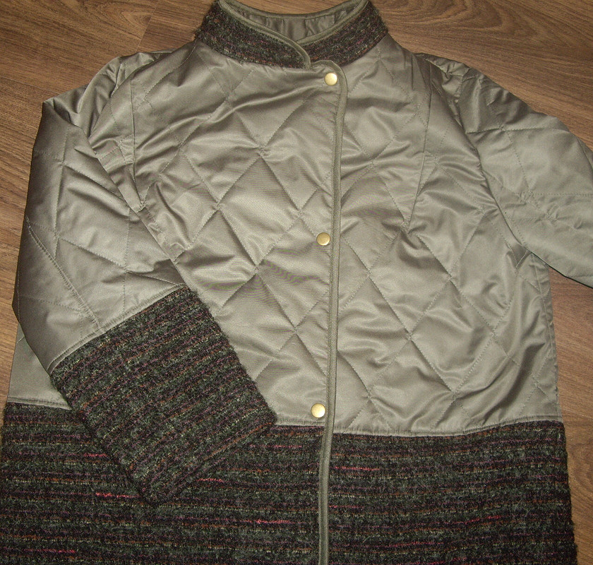 Комбинированная куртка от Sh Larissa