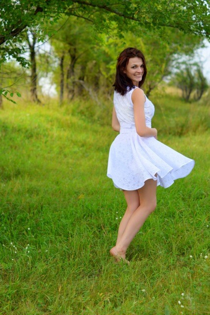 Белоснежное платье от mariguskova