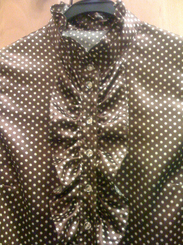 Шоколадная блузка и юбка от Olga_Tr