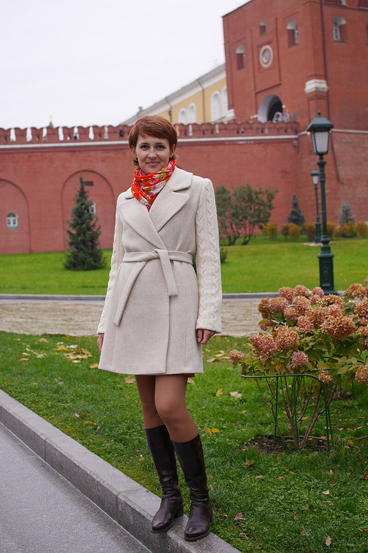 Долгожданное и любимое пальто. Модель106, Burda 10/2011 от Юлия Деканова - редактор сайта