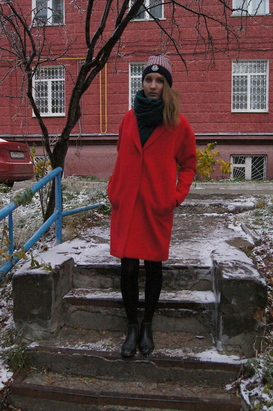 Lady in red или красненький oversize от stesha_kud