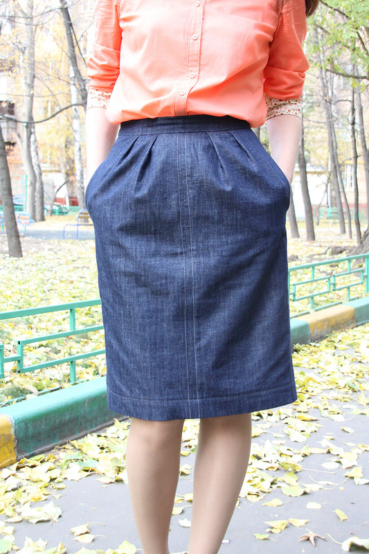 Джинсовая юбка от AnutaZ