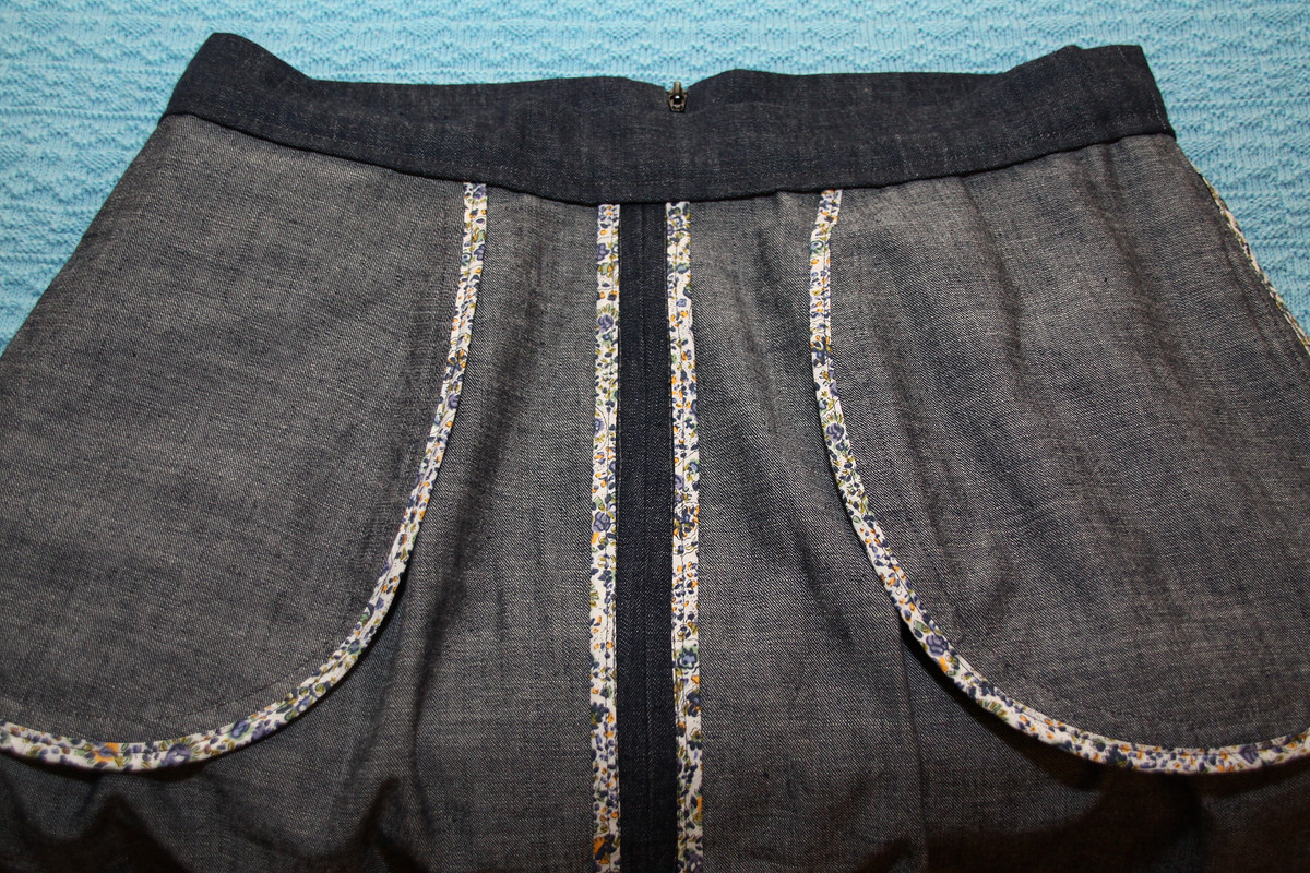 Джинсовая юбка от AnutaZ