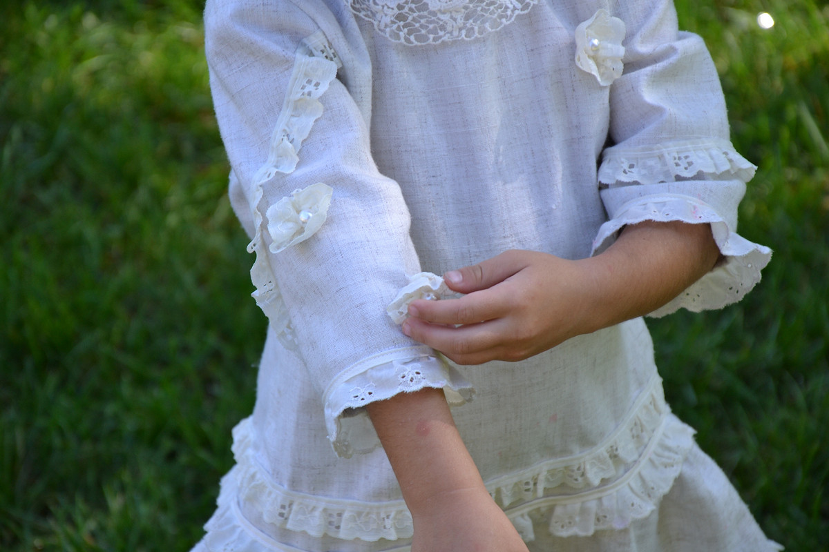 Linen dress for my princess от Lizanika
