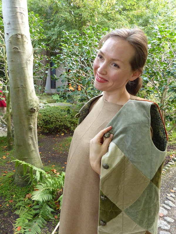 Платье-«конус» для японской деревни от PolinaMuller