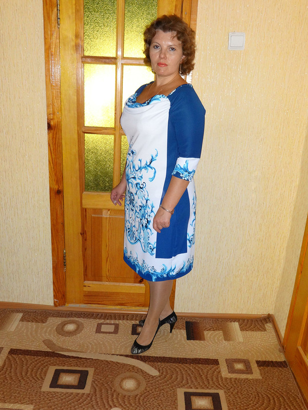Платье «Гжель» от Rudenko2112