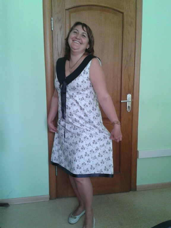 платье с воротничком от MarinkaKoval