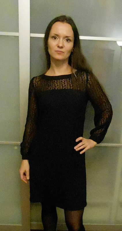 Платье черное от Марина Вокуева