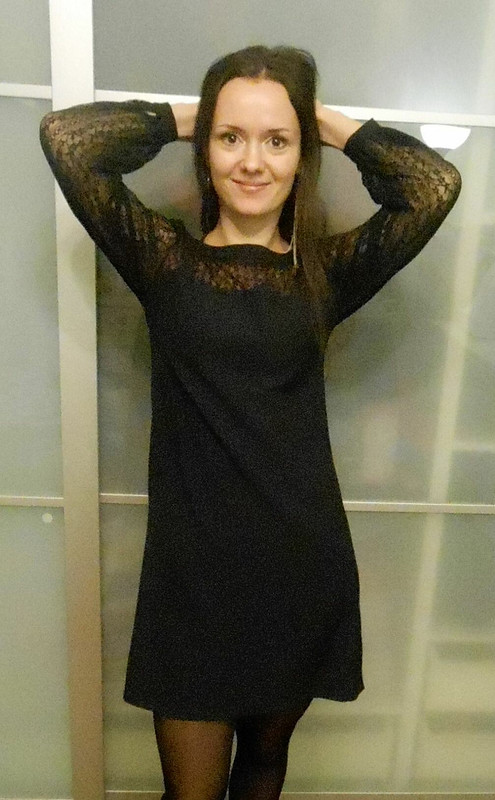 Платье черное от Марина Вокуева