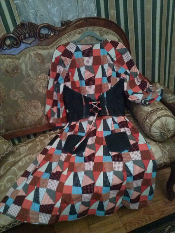 Платье Заплатки от Юльюнди