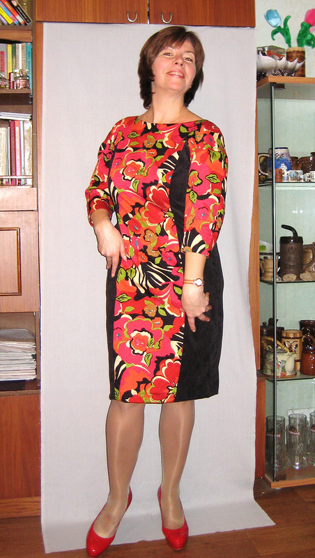 Цветочное платье от OLY666