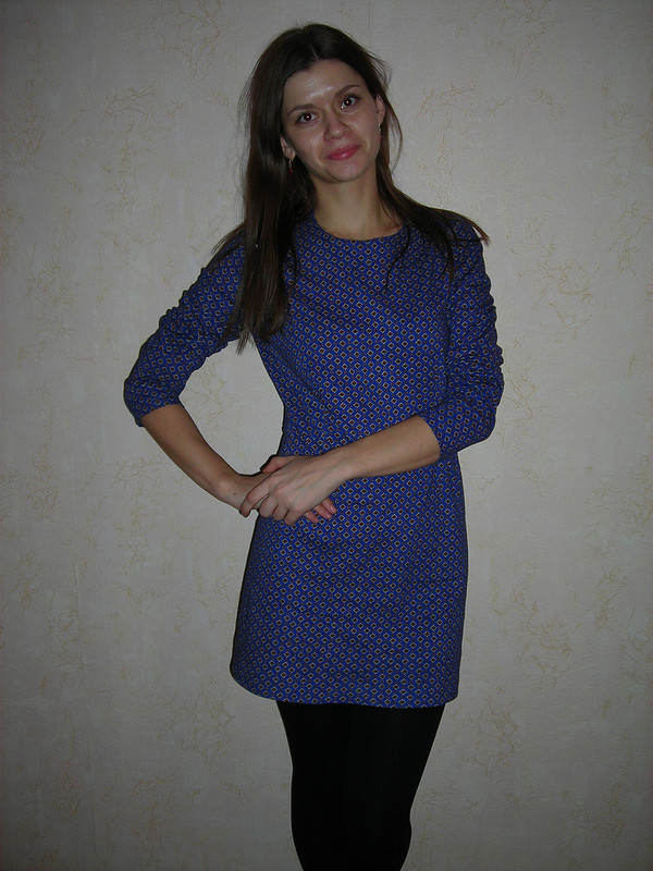 Платье в ромбик от Polyaberk