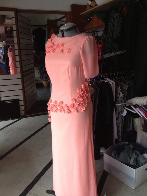 Платье кораллово-розовой мечты от Oxanavaleri