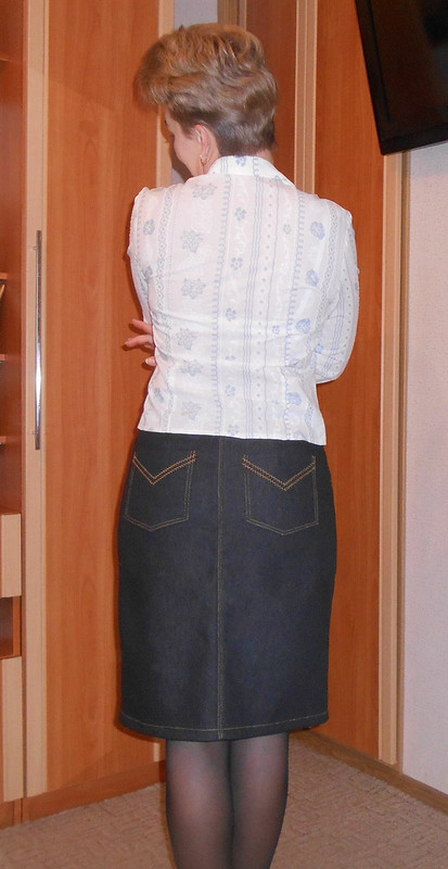 Джинсовая юбка от Светлана Перминова