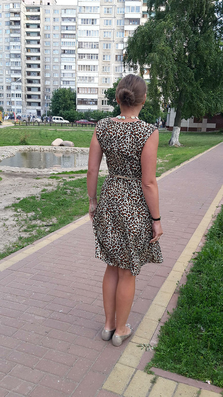 Леопардовое платье от Lalika