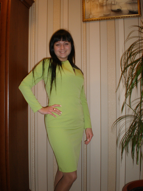 Платье зелененькое от Екатерина1