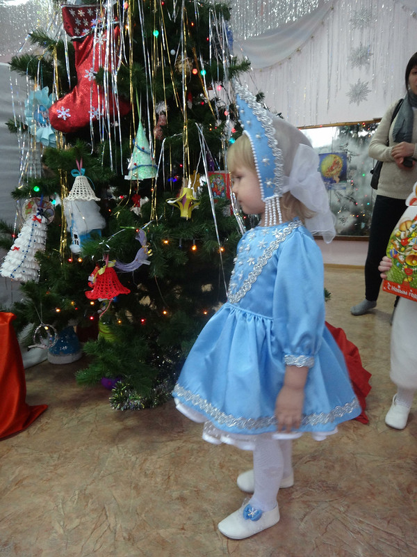 Карнавальный костюм Малышка снегурочка