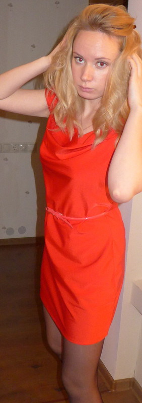 Маленькое красное платье от LilLove