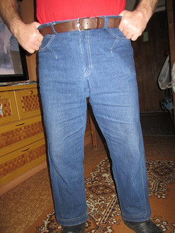Первые джинсы мужу