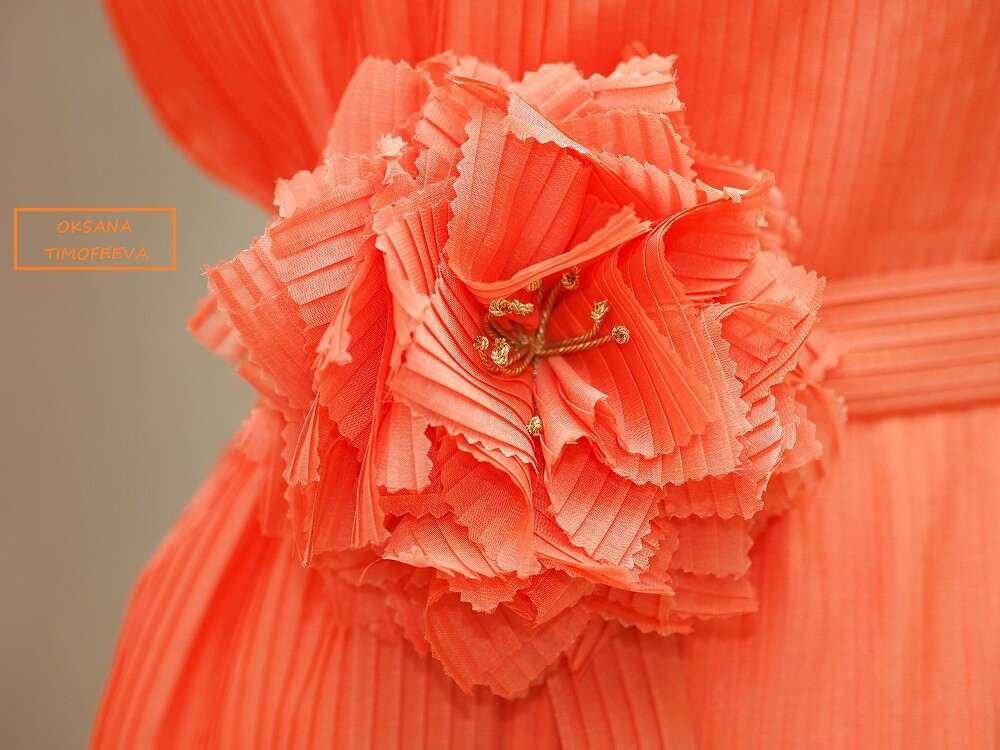 Плиссированное платье. от Akatava