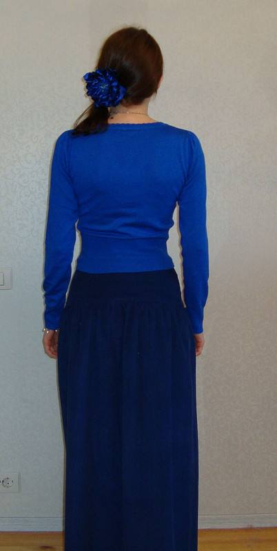 Синенькая юбочка от Katerina M
