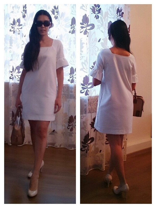 белое платье от Маргорилла