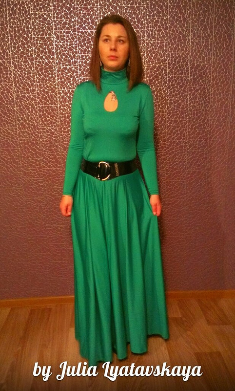 Платье из масла от luatavska