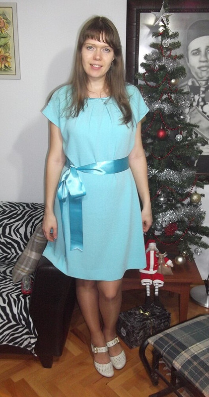Платье-мешочек или моя «новогодняя» бирюза от Noelli