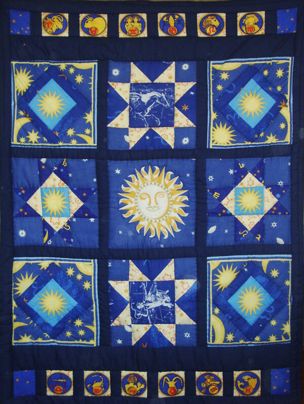 Одеяло «Астрологическое» от Lady Lana
