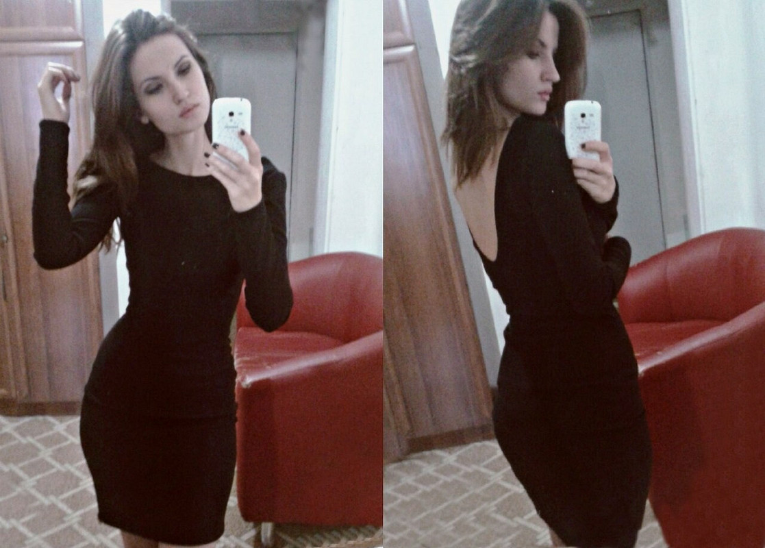 Маленькое черное платье от Любусик