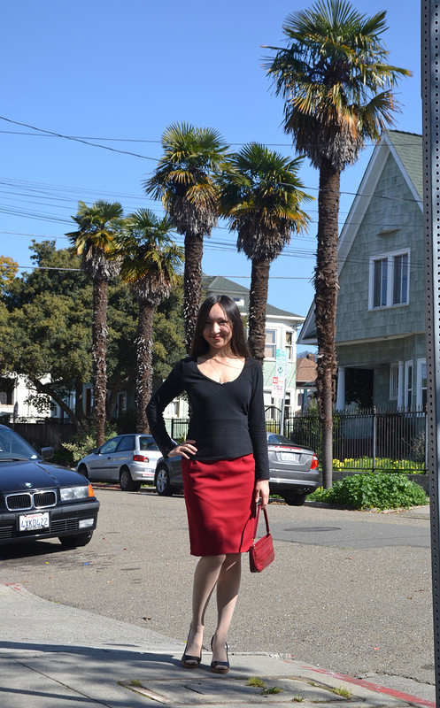 Red skirt от Lizanika