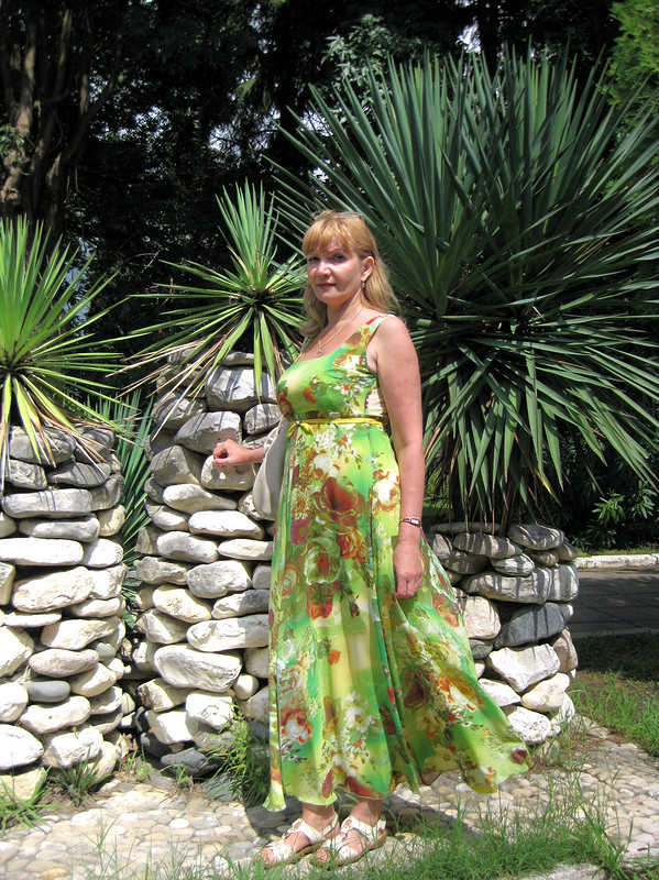 Мое первое длинное платье от Natulja