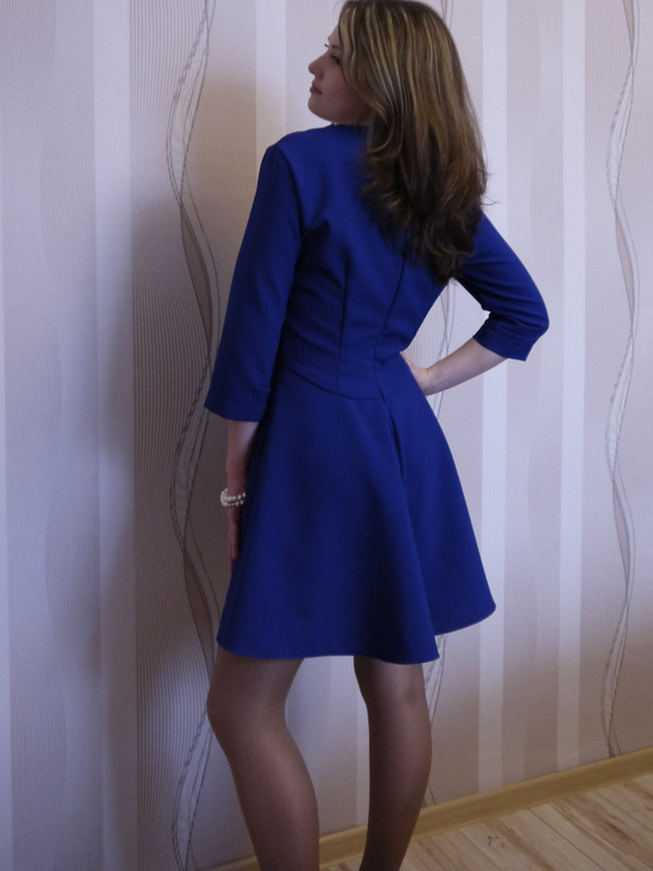 Маленькое синее платье от oksana1981