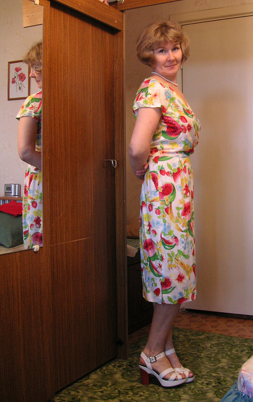 «Арбузное» платье от Irina_Korobeinikova