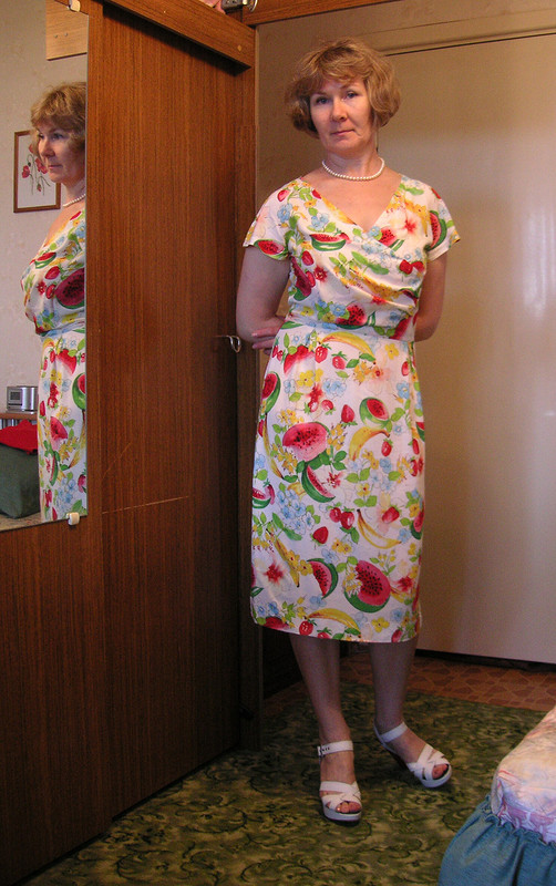 «Арбузное» платье от Irina_Korobeinikova