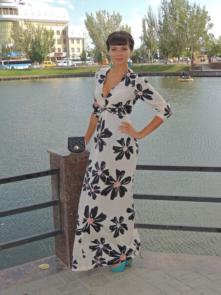 Вечернее платье от Юлия Обухова