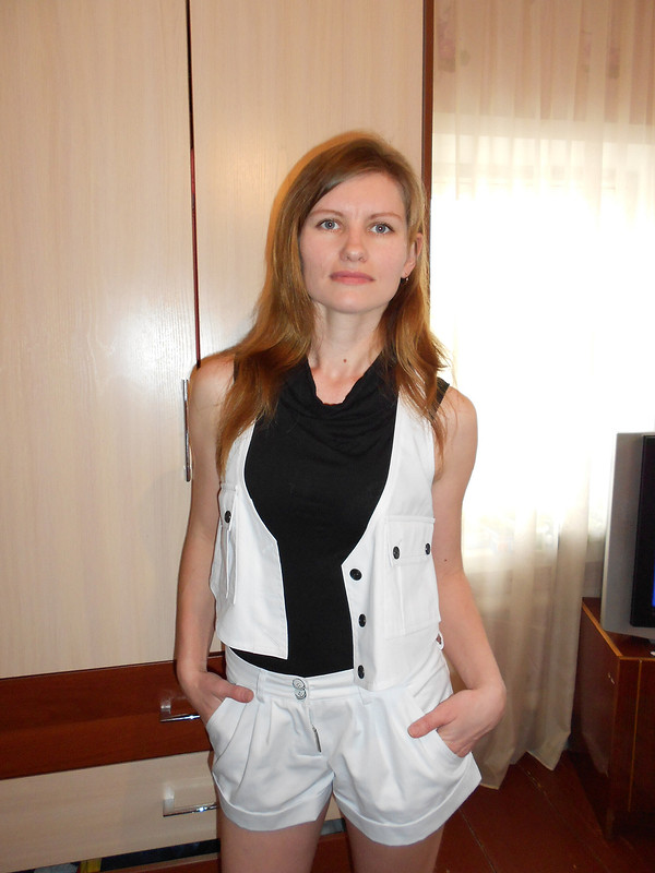 Белый костюм от Пазушкина Ольга