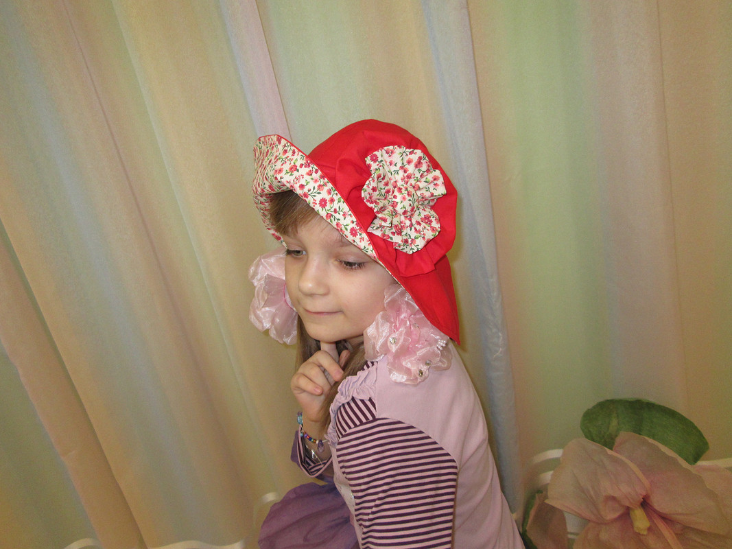 шляпка для девочки от Ольга Гурьянова
