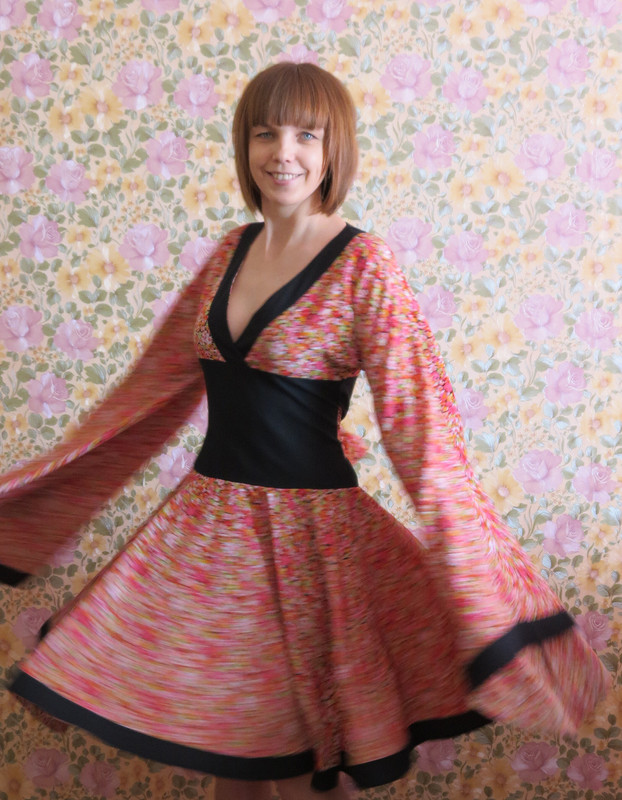 Платье кимоно от Снусмумрик