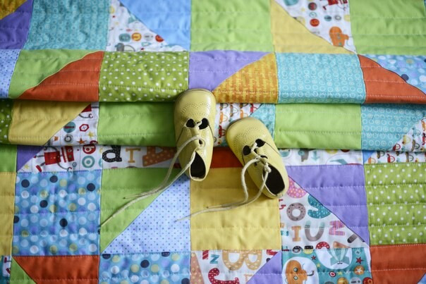 Детское лоскутное одеяло «Весёлое лето» от eliseevaO