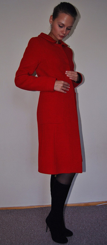 Шерстяное пальто от MarinaBykova