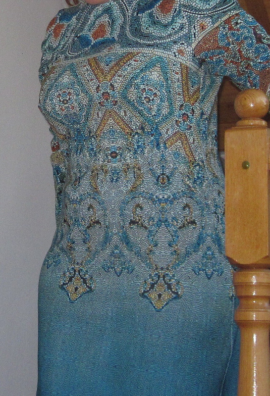 Платье. Принт мозаика от zhukanych