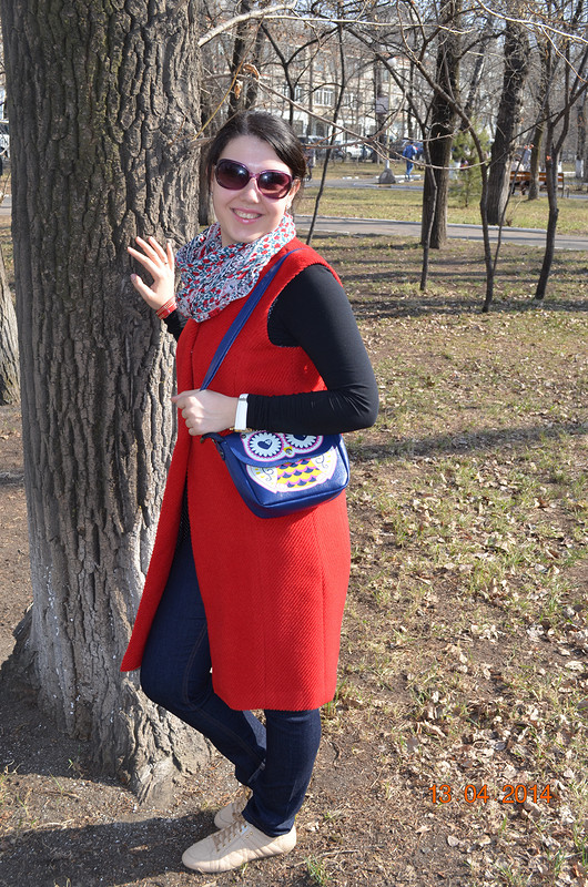 Модный тренд весны 2014 года - пальто без рукавов от Екатерина22