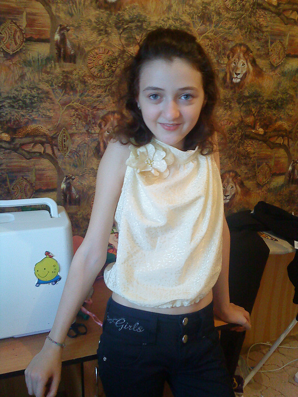 блузка для дочки от Ирина Isaeva