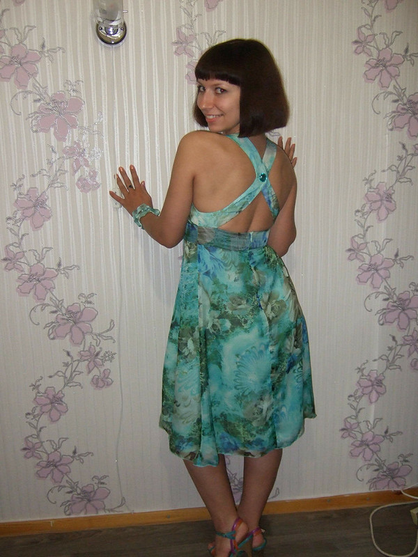 Платье из шифона от Виктория Слинченко
