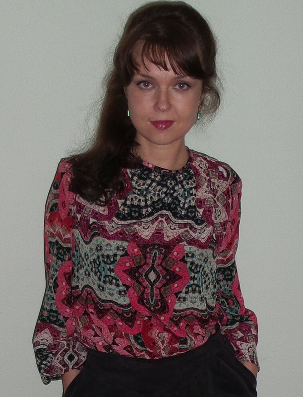 Блуза с мозаикой от MarinaFranchuk