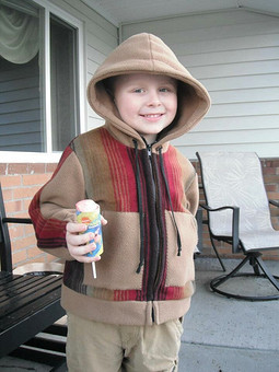 Осенная и весенная куртка для сына