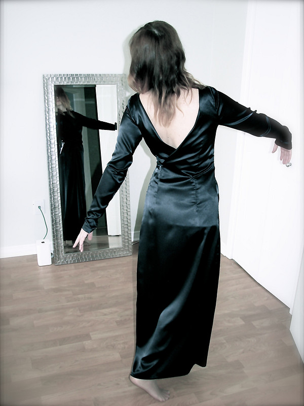 Чернильное платье от kataplazma7